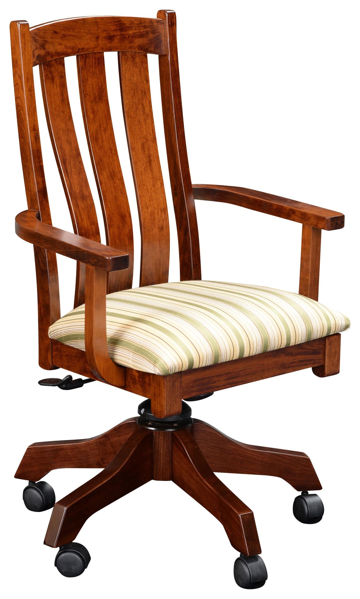 Wengerd Wood Products Reily ReilyADC Customizable Solid Wood Executive